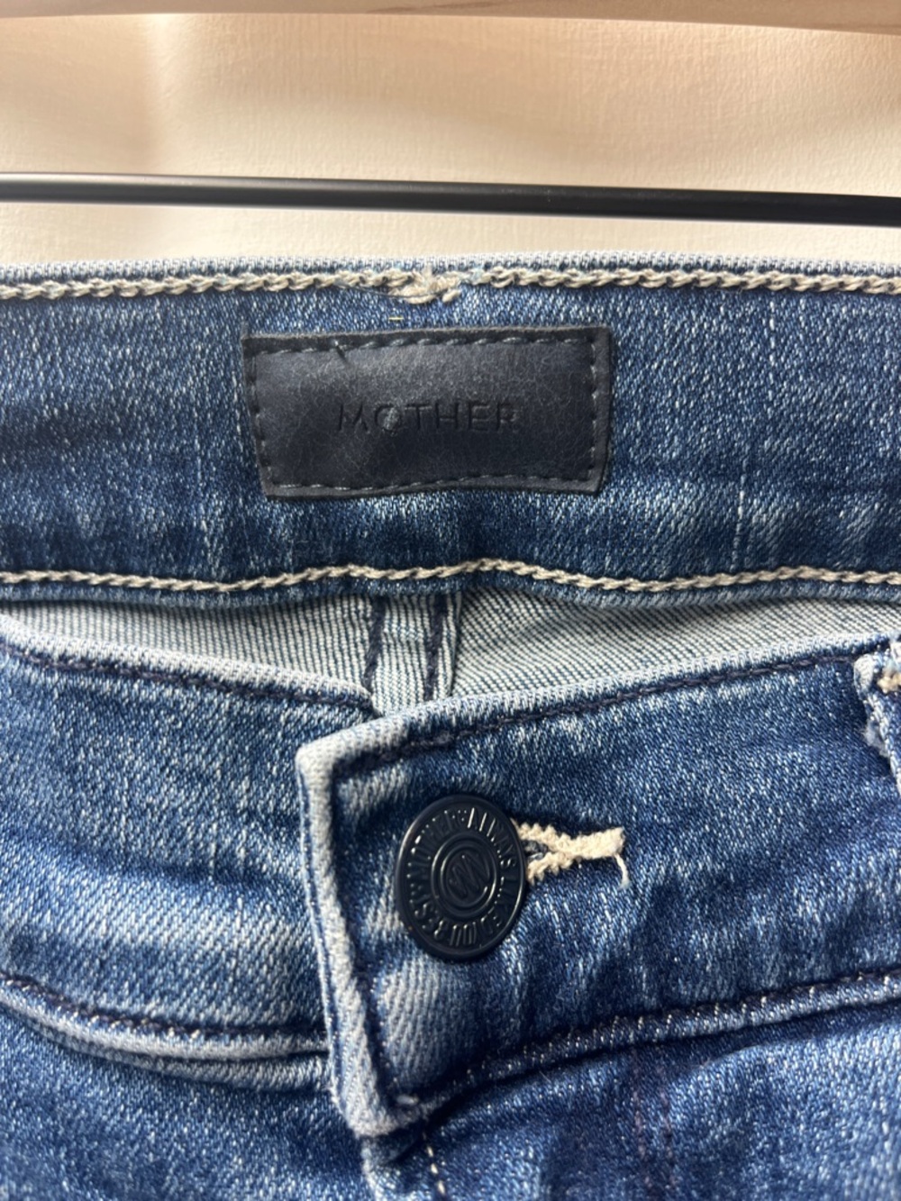 MOTHER The Mid Rise Dazzler Ankle Fray Jean Weekend Warrior- 27 - Picture 6 of 10